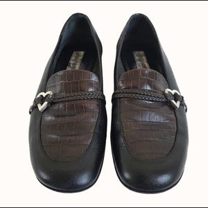 Brighton Colby Loafers 2-tone Size 8